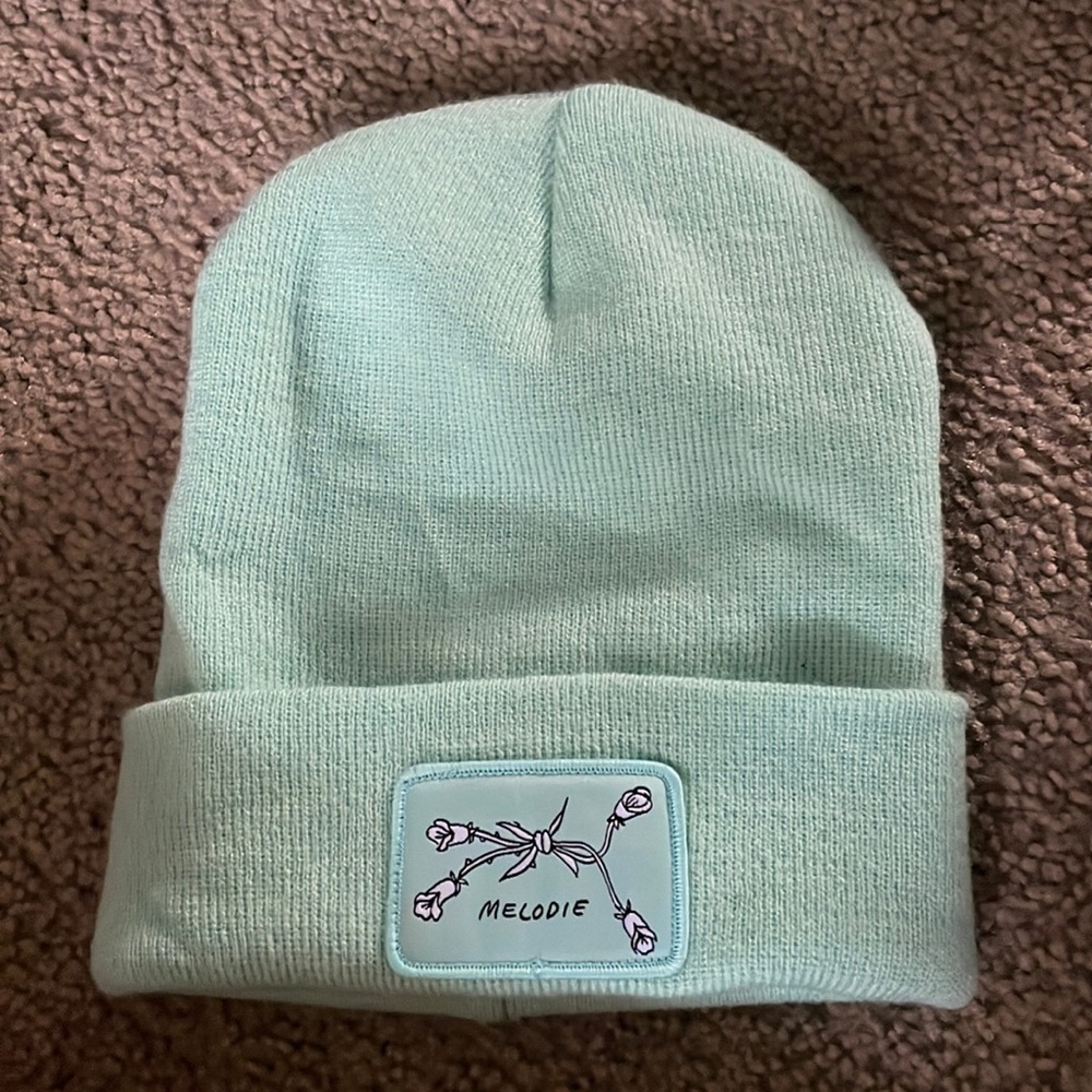 Melodie blue beanie
